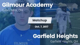 Matchup: Gilmour Academy vs. Garfield Heights  2017