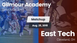 Matchup: Gilmour Academy vs. East Tech  2018