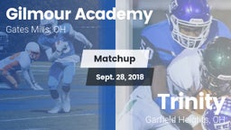 Matchup: Gilmour Academy vs. Trinity  2018