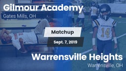 Matchup: Gilmour Academy vs. Warrensville Heights  2019