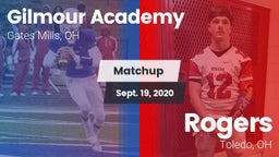 Matchup: Gilmour Academy vs. Rogers  2020