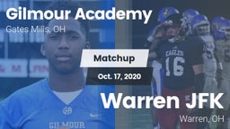 Matchup: Gilmour Academy vs. Warren JFK 2020