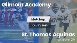 Matchup: Gilmour Academy vs. St. Thomas Aquinas  2020