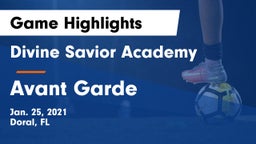 Divine Savior Academy vs Avant Garde Game Highlights - Jan. 25, 2021