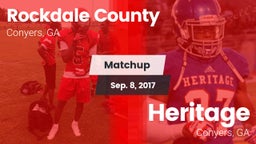 Matchup: Rockdale Co. High vs. Heritage  2017