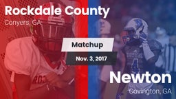 Matchup: Rockdale Co. High vs. Newton  2017