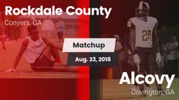 Matchup: Rockdale Co. High vs. Alcovy  2018