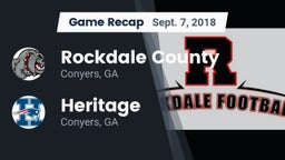 Recap: Rockdale County  vs. Heritage  2018