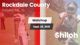 Matchup: Rockdale Co. High vs. Shiloh  2018