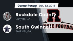 Recap: Rockdale County  vs. South Gwinnett  2018