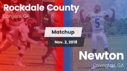 Matchup: Rockdale Co. High vs. Newton  2018