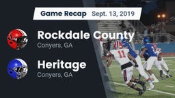 Recap: Rockdale County  vs. Heritage  2019