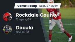 Recap: Rockdale County  vs. Dacula  2019