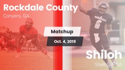Matchup: Rockdale Co. High vs. Shiloh  2019
