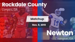 Matchup: Rockdale Co. High vs. Newton  2019