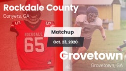 Matchup: Rockdale County High vs. Grovetown  2020