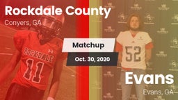 Matchup: Rockdale County High vs. Evans  2020