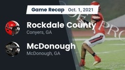 Recap: Rockdale County  vs. McDonough  2021