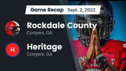 Recap: Rockdale County  vs. Heritage  2022