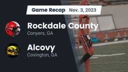 Recap: Rockdale County  vs. Alcovy  2023