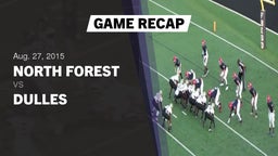 Recap: North Forest  vs. Dulles  2015