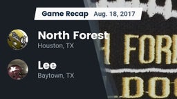 Recap: North Forest  vs. Lee  2017
