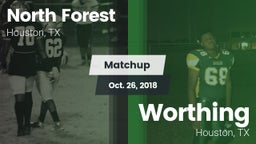 Matchup: North Forest vs. Worthing  2018