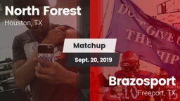 Matchup: North Forest vs. Brazosport  2019