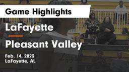 LaFayette  vs Pleasant Valley  Game Highlights - Feb. 14, 2023