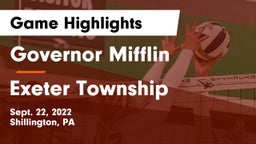 Governor Mifflin  vs Exeter Township  Game Highlights - Sept. 22, 2022