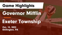 Governor Mifflin  vs Exeter Township  Game Highlights - Oct. 13, 2022