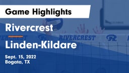 Rivercrest  vs Linden-Kildare  Game Highlights - Sept. 15, 2022