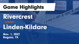 Rivercrest  vs Linden-Kildare  Game Highlights - Nov. 1, 2022