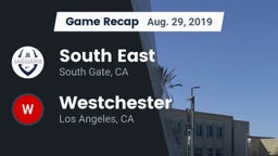 Recap: South East  vs. Westchester  2019