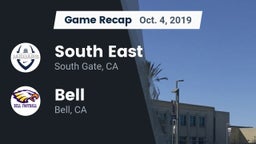 Recap: South East  vs. Bell  2019