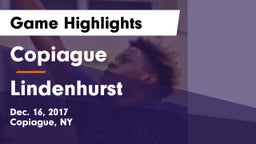 Copiague  vs Lindenhurst  Game Highlights - Dec. 16, 2017