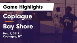 Copiague  vs Bay Shore  Game Highlights - Dec. 3, 2019