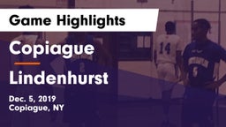 Copiague  vs Lindenhurst  Game Highlights - Dec. 5, 2019