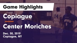 Copiague  vs Center Moriches  Game Highlights - Dec. 30, 2019