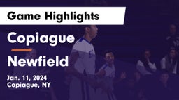 Copiague  vs Newfield  Game Highlights - Jan. 11, 2024