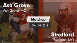 Matchup: Ash Grove High vs. Strafford  2016