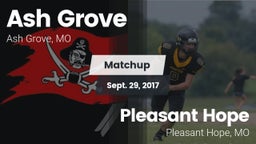 Matchup: Ash Grove High vs. Pleasant Hope  2017