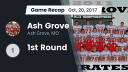 Recap: Ash Grove  vs. 1st Round 2017