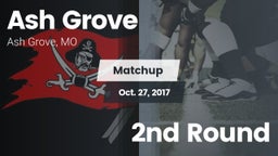 Matchup: Ash Grove High vs. 2nd Round 2017