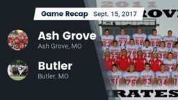 Recap: Ash Grove  vs. Butler  2017