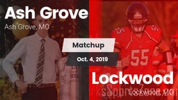 Matchup: Ash Grove High vs. Lockwood  2019