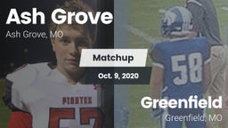 Matchup: Ash Grove High vs. Greenfield  2020