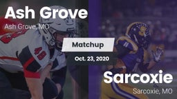 Matchup: Ash Grove High vs. Sarcoxie  2020