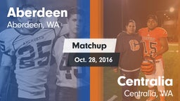 Matchup: Aberdeen  vs. Centralia  2015