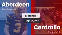 Matchup: Aberdeen  vs. Centralia  2018